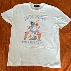 Tokyo CultuArt x Beams Tokyo Japan Easy Walker Cotton Graphic Tee